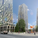 Архитектурное бюро MADE GROUP. Жилой комплекс «Ocean city» на перекрестке улиц Пушкинская и Кирова в Ижевске